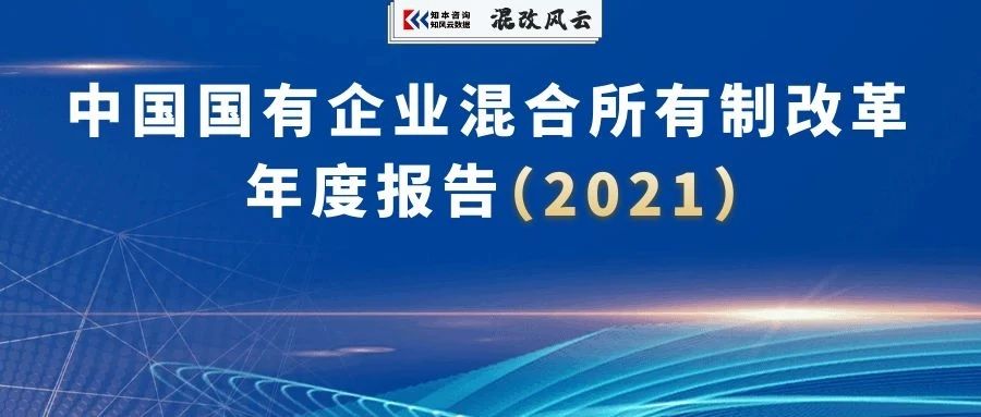 《中国国有企业混合所有制改革年度报告》发布