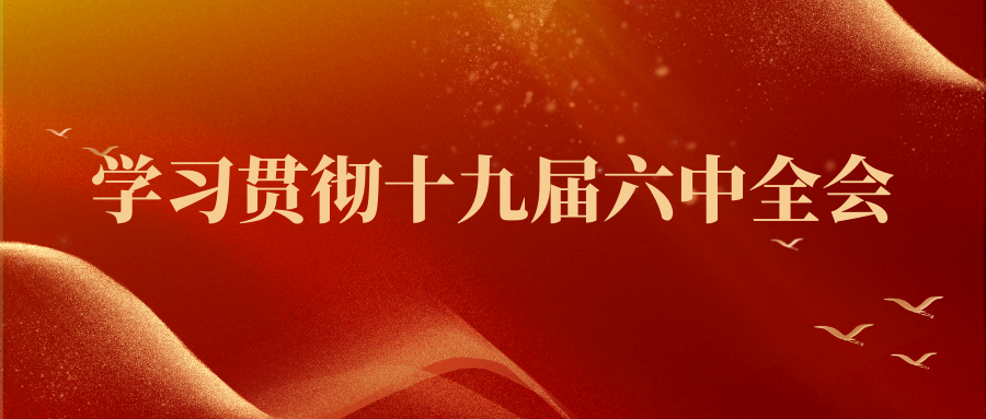学习贯彻党的十九届六中全会精神专题教育
